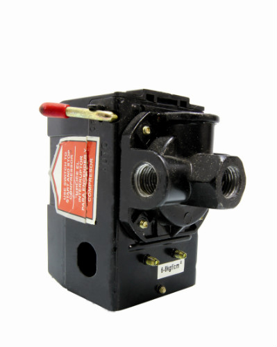 orar acantilado Estructuralmente Interruptor de presión de 3 salidas para compresor de aire con palanca de  corte (Automático Tipo 958 - REFAC. COMPRESORES